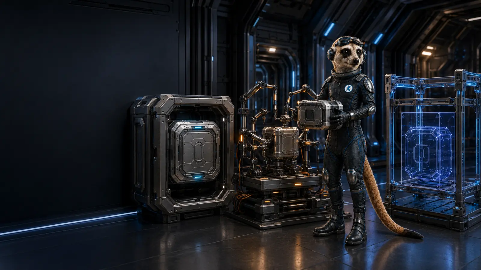 The meerkat sorting modules into operational, test and planned physical states.