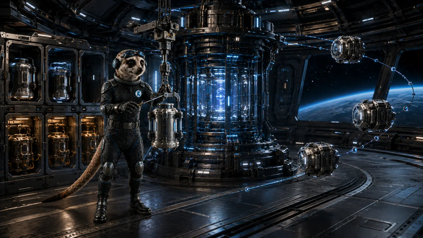 The meerkat extracting only proven contracts from the running core into focused modules.